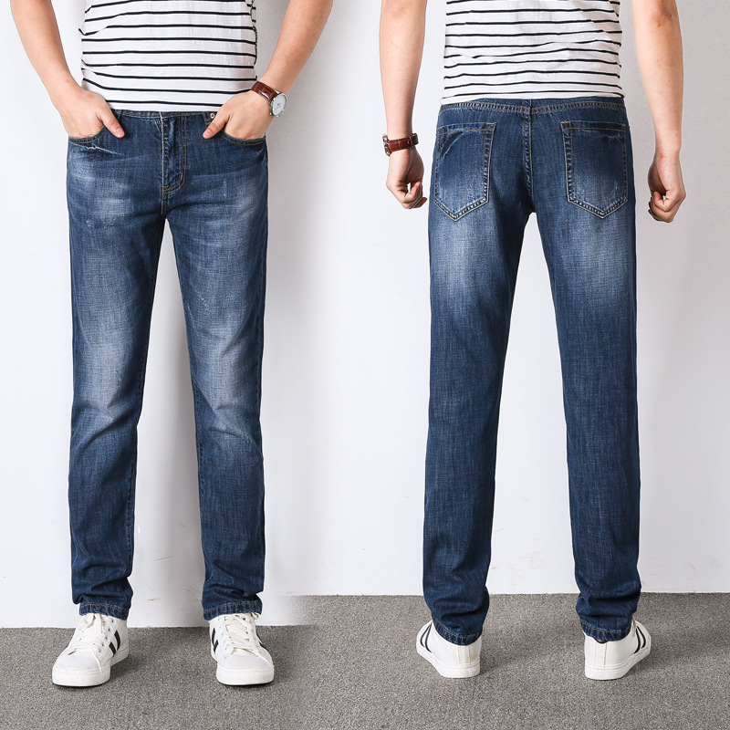 专柜品质全棉直筒牛仔裤男COTTON MEN STRAIGHT JEANS