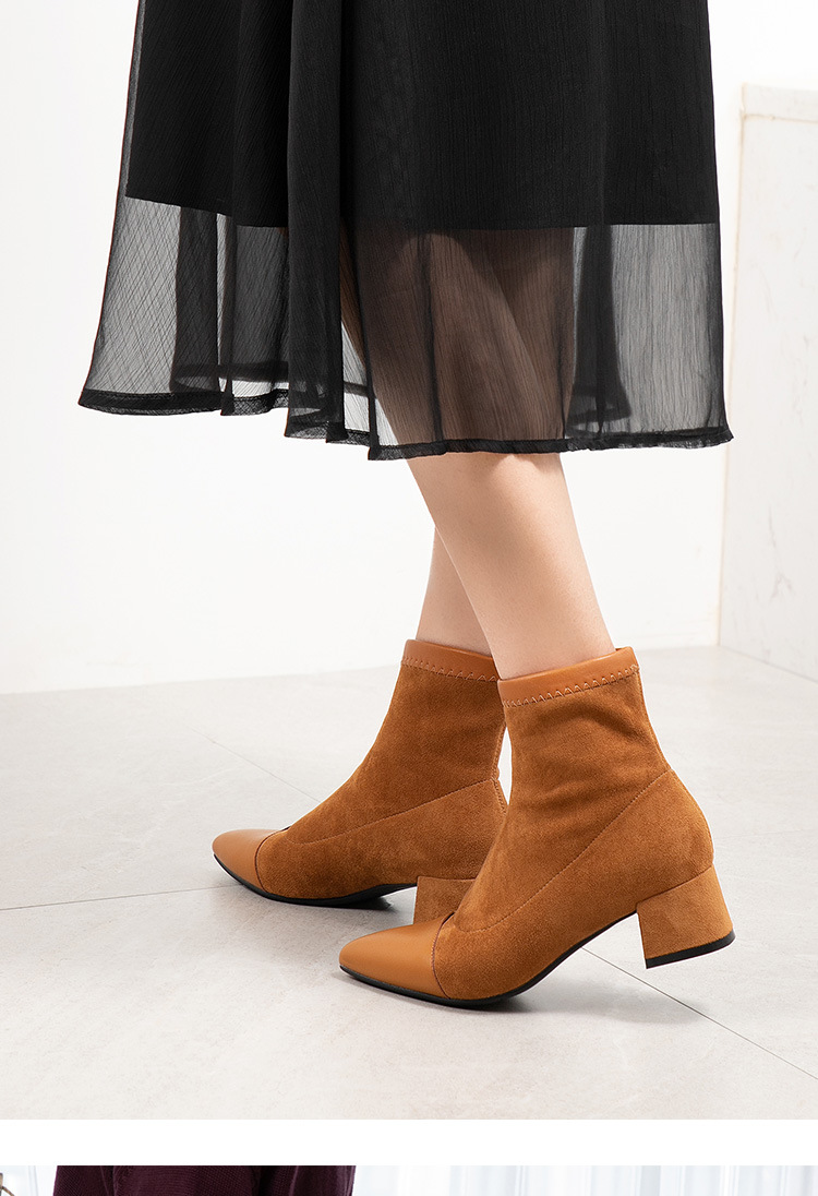 Bottes femme en Daim - Ref 3355214 Image 18