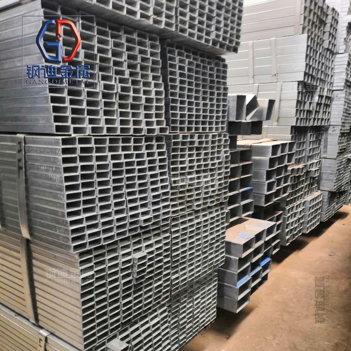 南宁热镀锌方管 120*120方通 矩形 Q235 规格齐全 现货批发