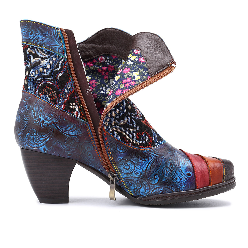 Bottes femme en En cuir - Ref 3355507 Image 18