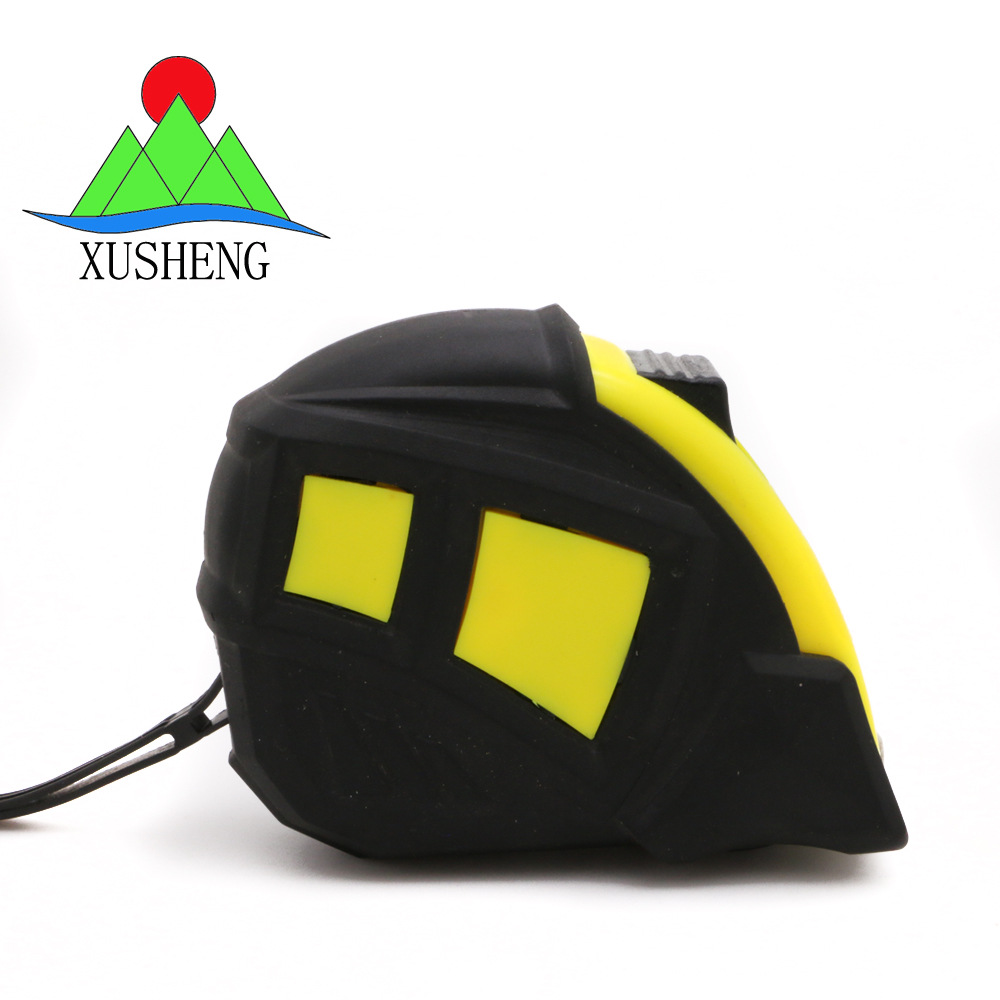 河南厂家 供应5米皮套耐磨不锈钢卷尺 虞城钢卷尺 定制LOGO 批发