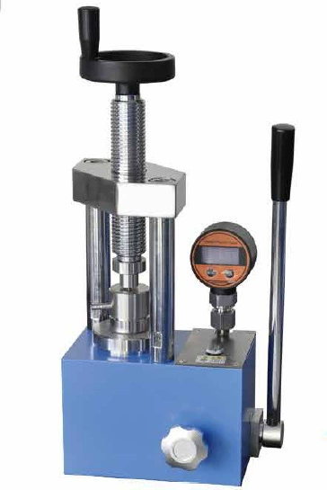Литий-порошковый таблеточный пресс для ручного эксперимента с цифровым дисплеем может заменить КАРВЕР 4350
