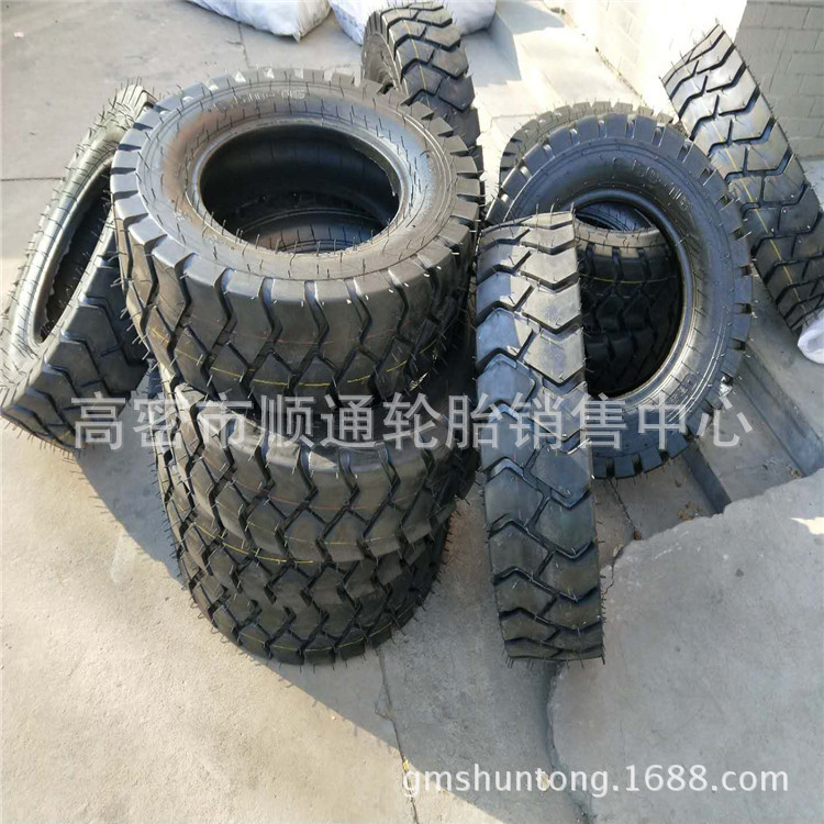朝阳6.50-16矿山花纹大花拖拉机轮胎7.00/750-16拖车轮胎叉车轮胎