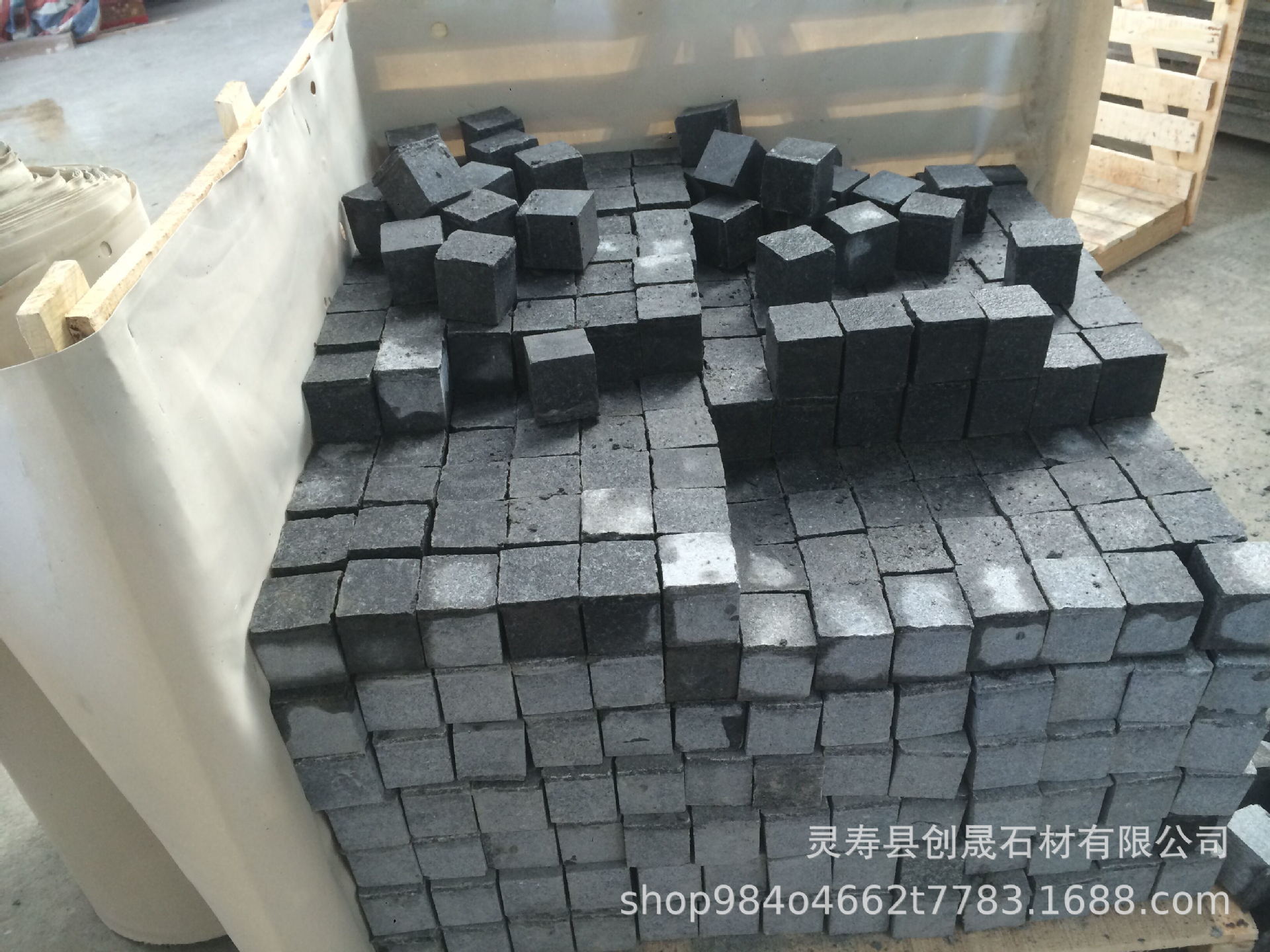 厂家供应河北黑花岗岩石材 中国黑 太白青 加工异形北大青