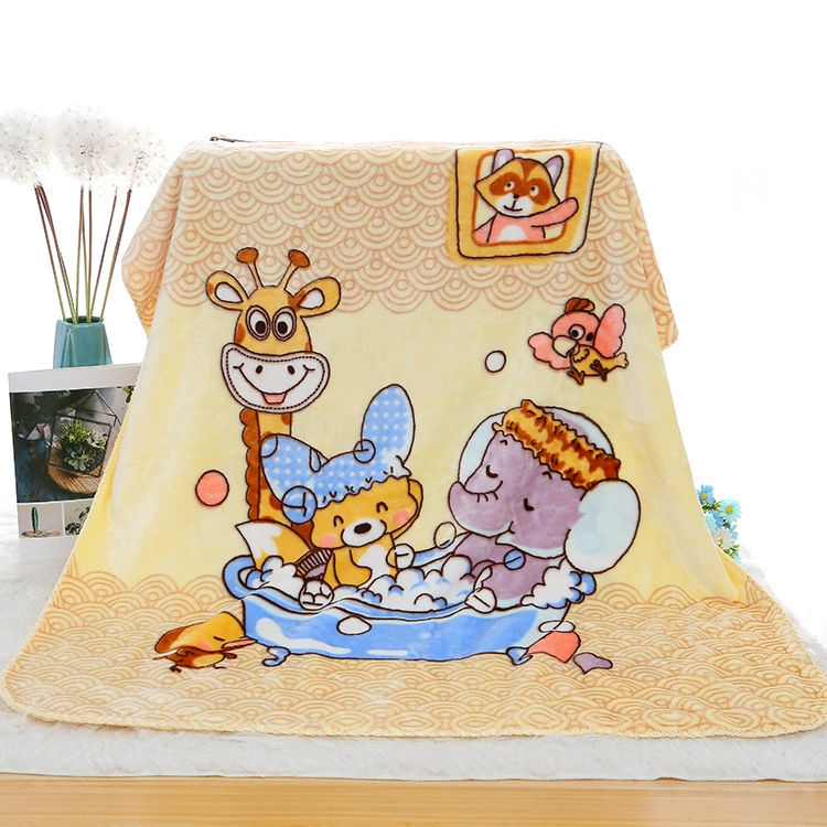 Double-layer children's baby duvet, increased thickness, wholesale, (Cross-border trading)