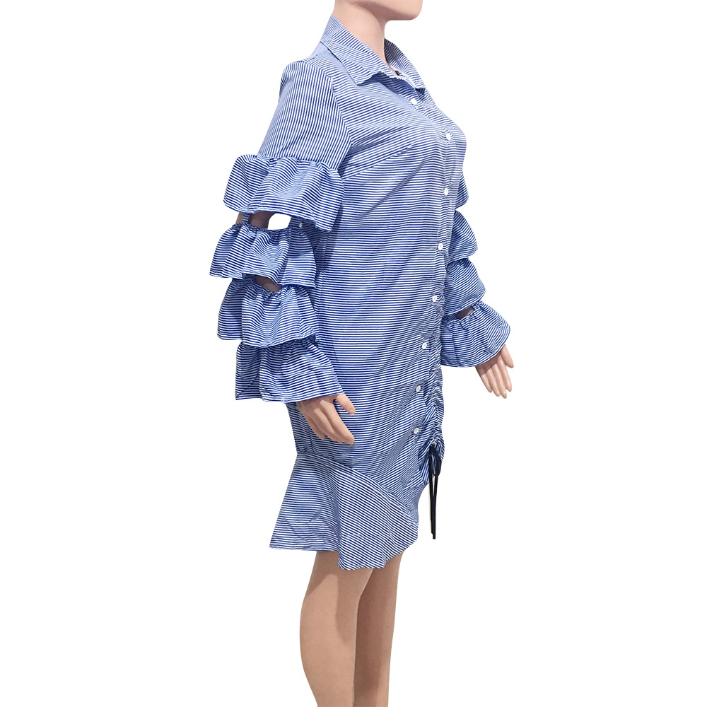 Robe femme en Chemise en tissu - Ref 3327421 Image 32
