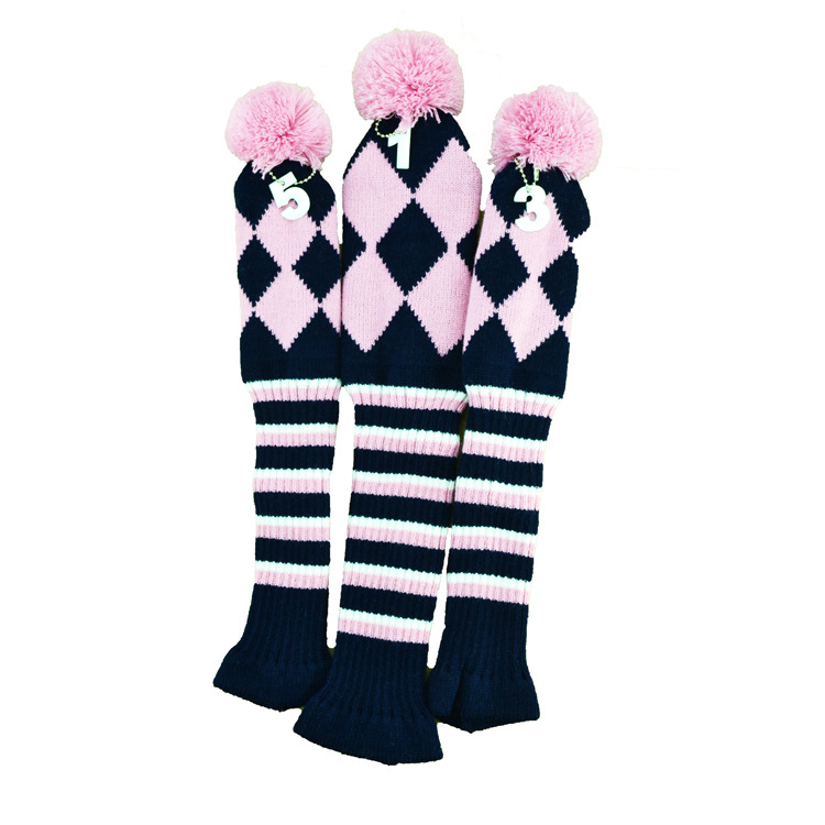 针织帽套 1#3#5# 粉红黑 (6)