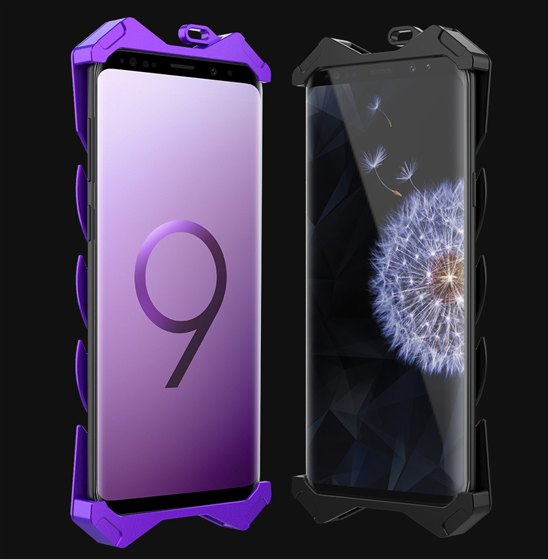 SIMON New THOR II Aviation Aluminum Alloy Shockproof Armor Metal Case Cover for Samsung Galaxy S9 & Samsung Galaxy S9 Plus