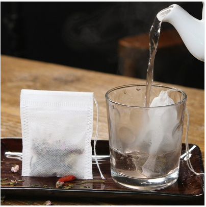 5.5*7cm抽线茶包袋 泡茶袋 环保滤纸袋 空茶袋一次性茶包100只