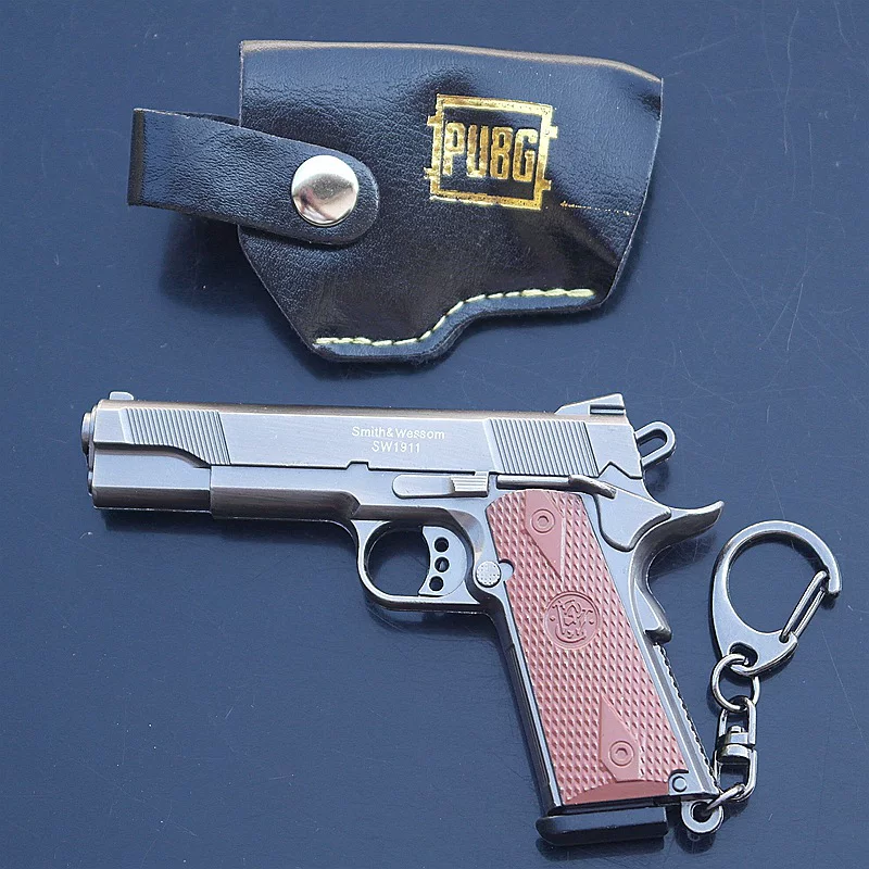 Оружие, пистолет, металлический чемоданчик, брелок, P1911