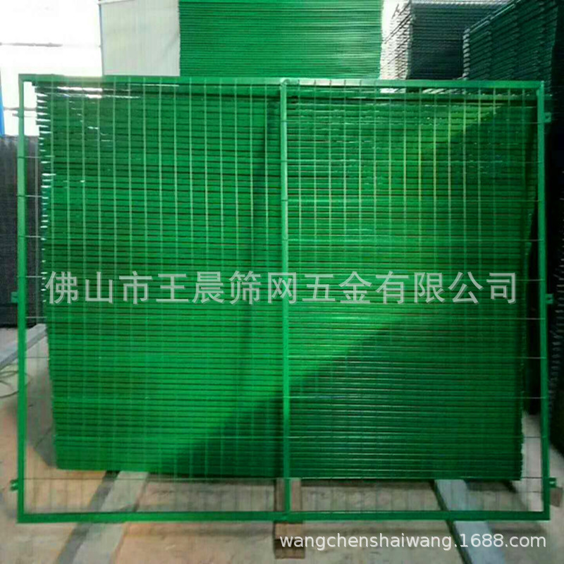 广东厂家车间隔离绿色护栏网|仓库护栏网|无缝机器人护栏网
