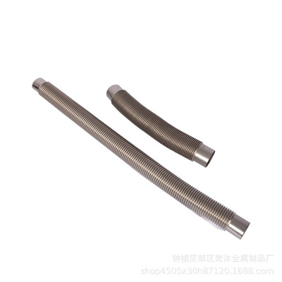 燃气热水器不锈钢排烟管波纹管出墙管不锈钢60变50接头|ms