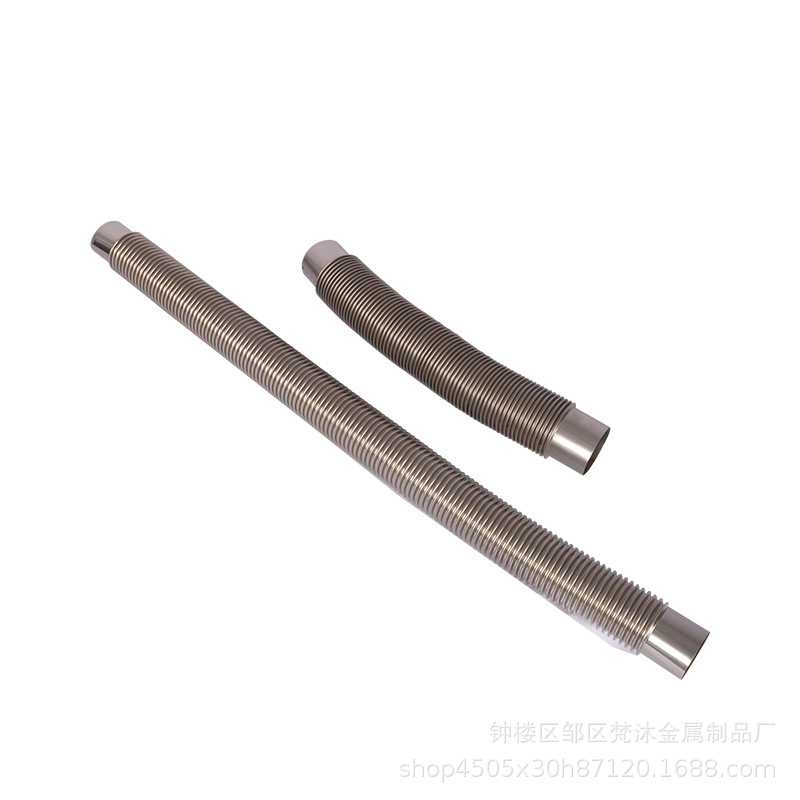 燃气热水器不锈钢排烟管波纹管出墙管不锈钢60变50接头|ms