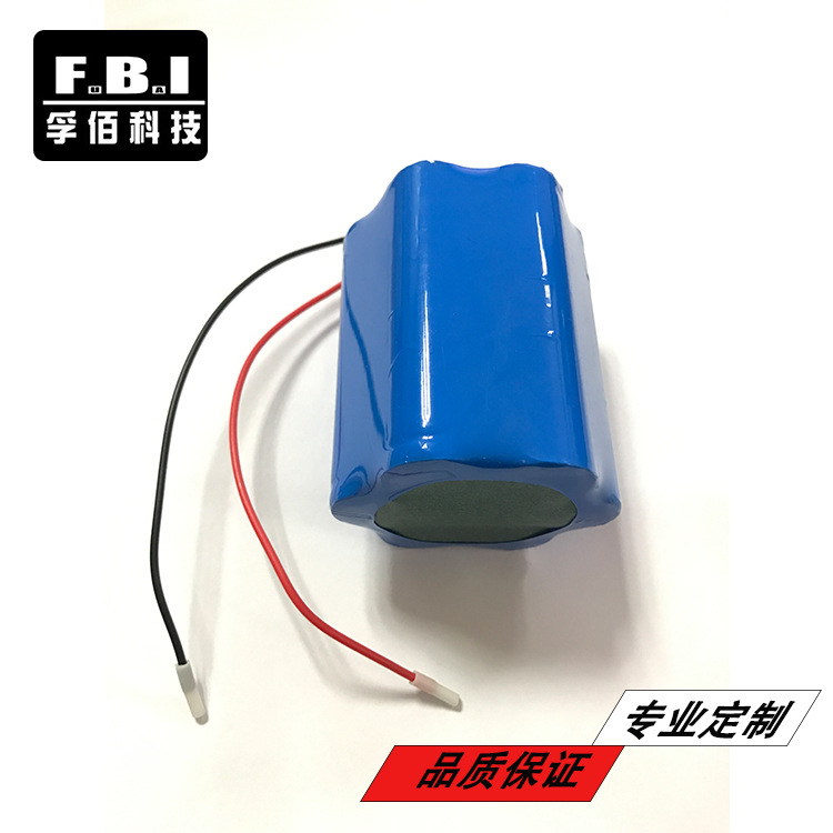 11.1v 2Ah厂家直销足容锂电池 质保12个月 内置手电筒锂电池组