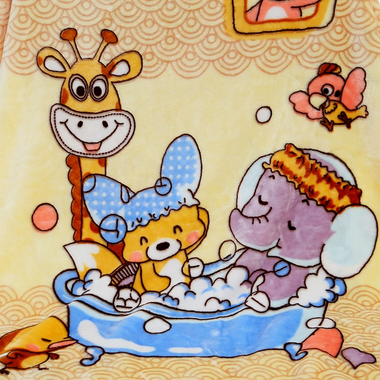Double-layer children's baby duvet, increased thickness, wholesale, (Cross-border trading)