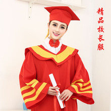 校长服毕业学位服大学校长礼服