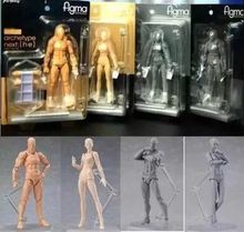 figma 素体2.0 绘画道具 男性 女性 青年版 肌肤色 可动手办模型