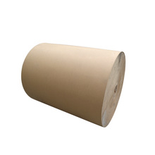 廠價直銷 國產卷筒平板再生140g單面牛皮紙 箱板紙印刷包裝打包紙