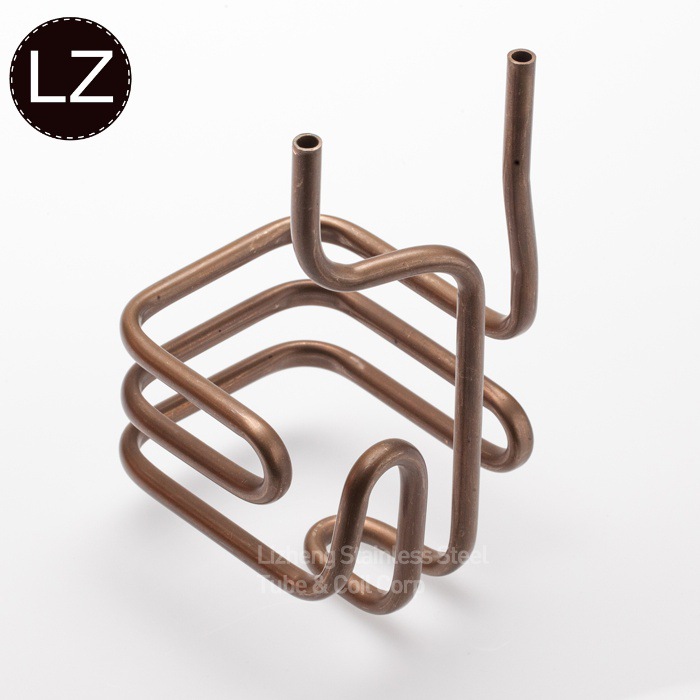 定制铜弯管三维机加工不锈钢铜弯管盘管定做 冷弯热弯M蛇型弯管