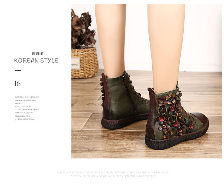 Bottes femme en En cuir - Ref 3355378 Image 31