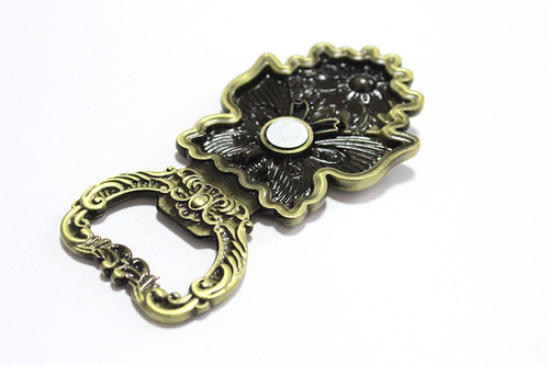 New Retro Ancient Bronze Brushed Plated Butterfly Bottle Opener Wedding Gift Beer Opener Craftsmanship