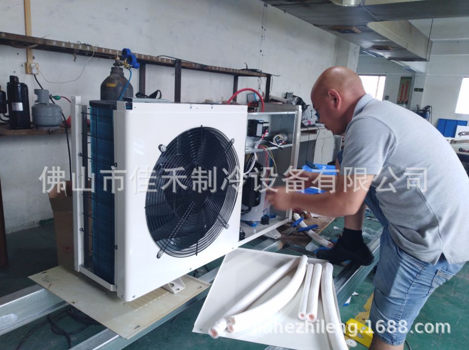 鱼池制冷机 水产品养殖制冷机组 水制冷机 海鲜制冷机