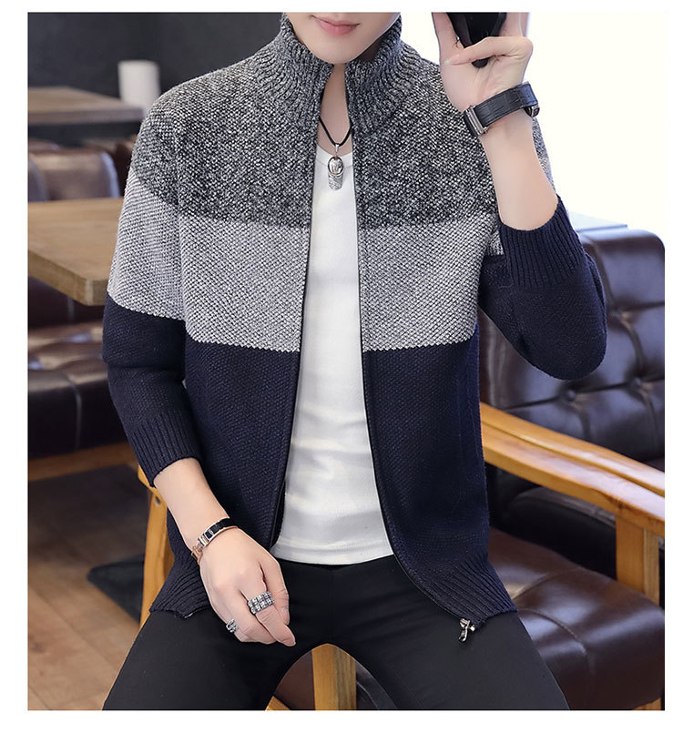 Pull homme STYLE BIN SHI en Mélange de fibres chimiques - Ref 3418062 Image 26