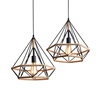 Diamond pendant, country ceiling lamp, retro lights, wholesale, American style