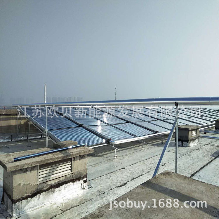 2太阳能热水器真空管 宾馆太阳能热水循环系统 太阳能集热水装置