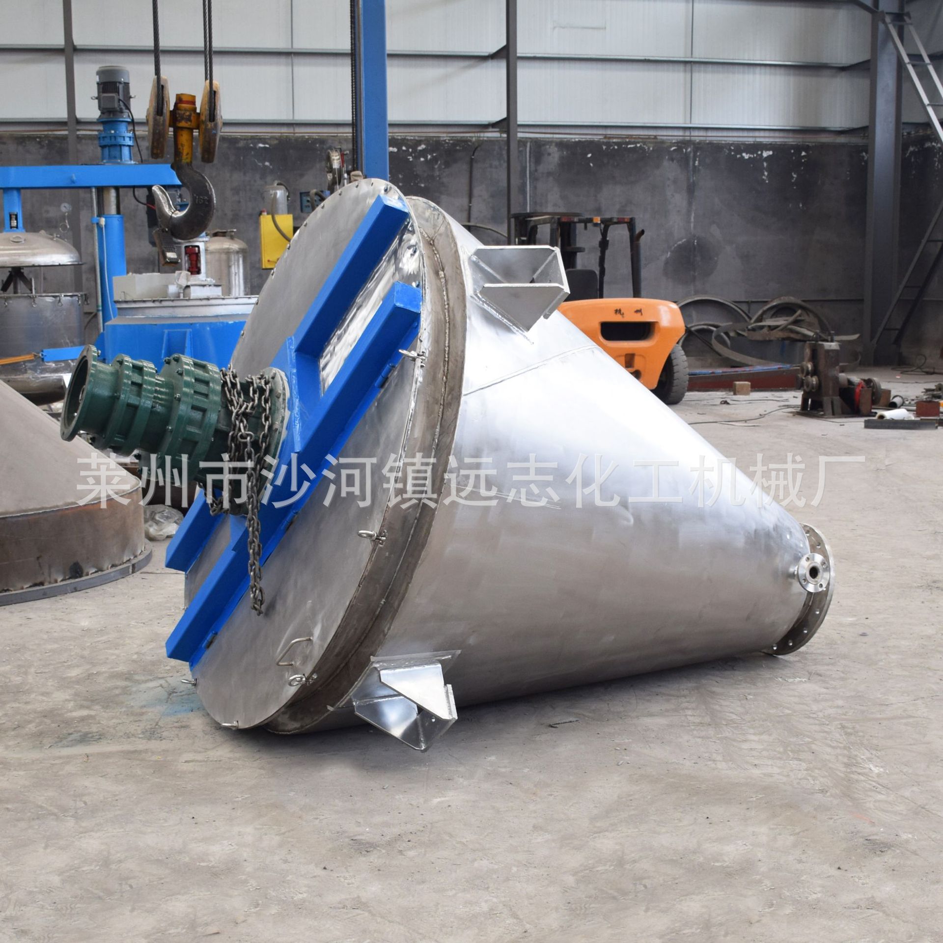 实力商家 不锈钢混合机双螺旋锥形混合机饲料混合机质量可靠