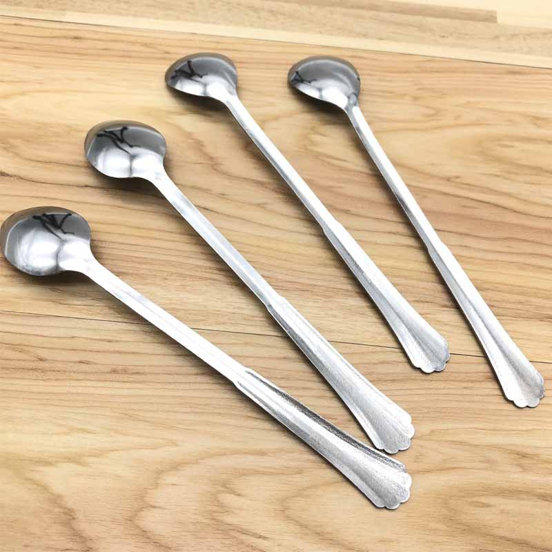 Long Handled Stainless Steel Coffee Spoon For Tea And Stirring_voghion.com