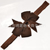 Children's headband with bow, elastic hair accessory