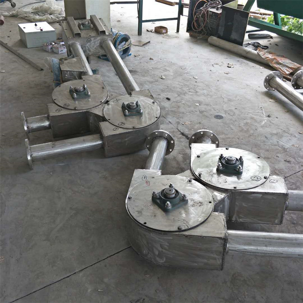 长治 长距离密封无尘管链输送机 可组合式管链提升机