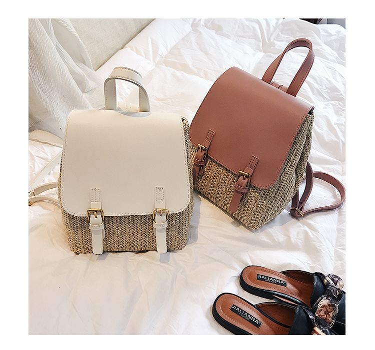 PU Korea backpack (white) NHTC1066white