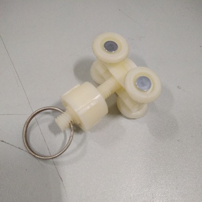 流水线工作台风批滑轮 风批小车 精益管吊轨配件厂家直销量大从优