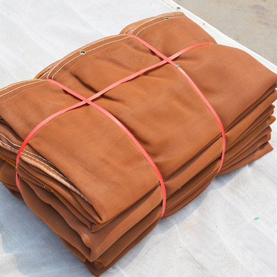 廠家直銷咖啡色安全網 建築工地用聚乙烯防護網 可定制安全密目網