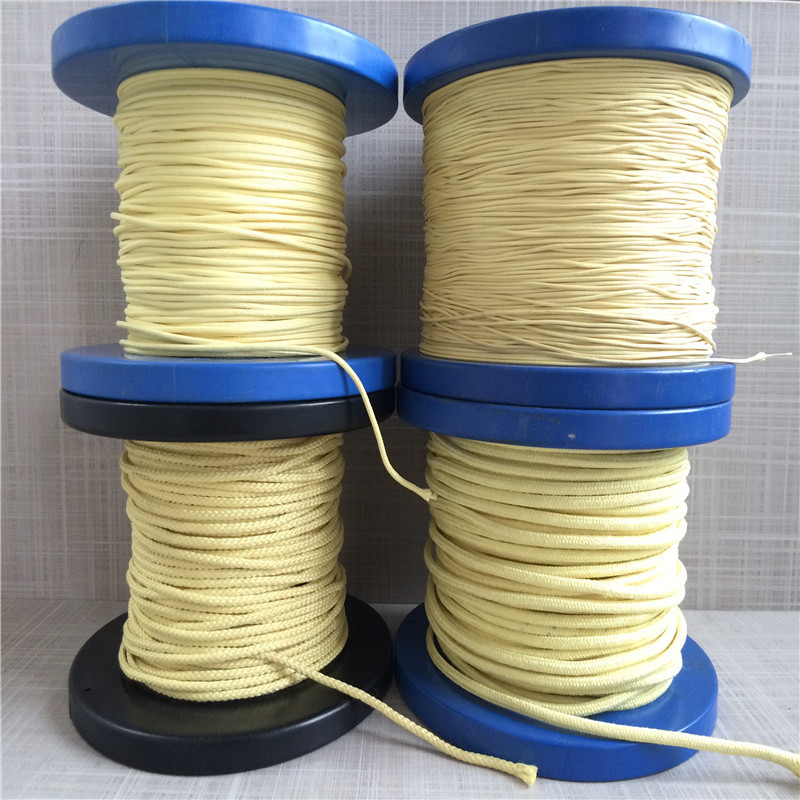 耐磨耐高温阻燃芳纶绳 高楼消防应急安全逃凯夫拉绳索