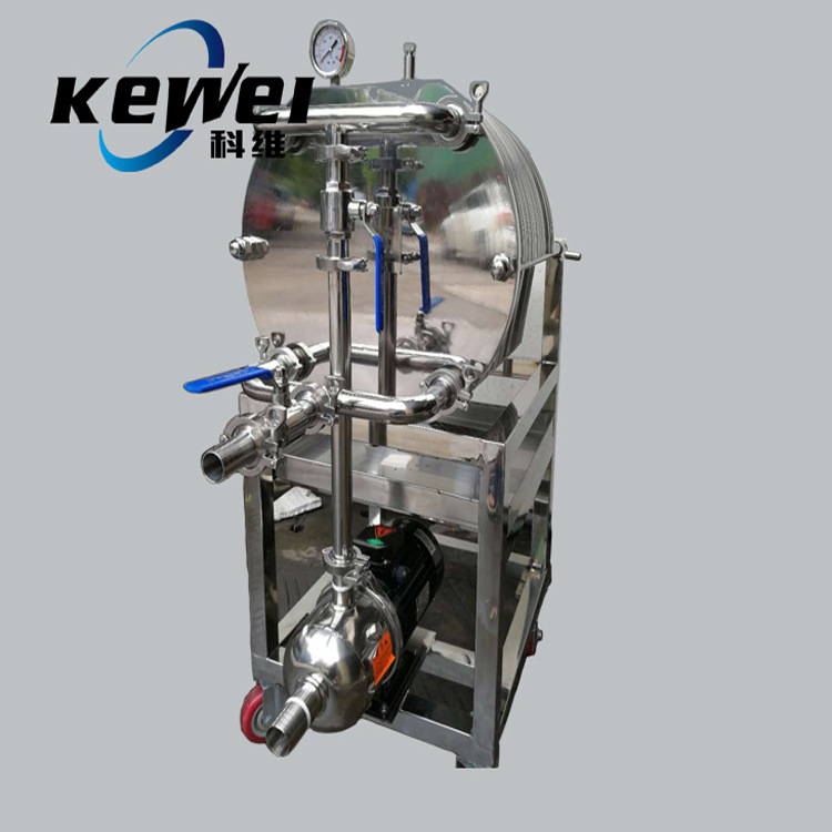 厂家专业生产不锈钢板框过滤器 精密板框式过滤器 卧式板框过滤器