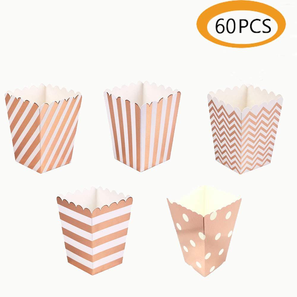 外贸热销爆米花盒现货供应烫金烫银玫瑰金可按要求定制鸡米花盒|ms