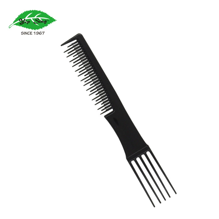 Yesheng, завод, гребень для волос двойного назначения, Пластиковый черный гребень для волос, двусторонняя вилка, гребень