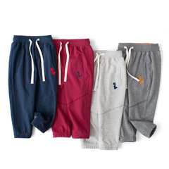 Children's Spring and Autumn 2024 New Male Sports Pants for Kids, Wholesale Dinosaur Baby Pants, Distribution of Children's Pants