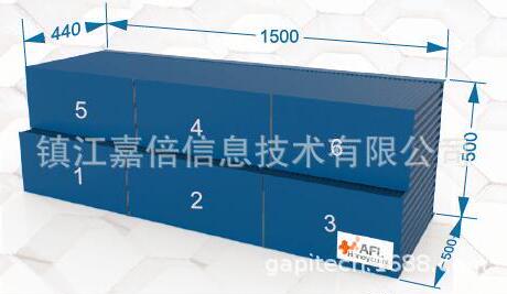 AFL 侧面碰撞移动壁障 R95 汽车碰撞蜂窝铝