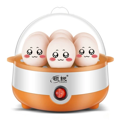 Котел для яиц Пароварка для яиц Автоматическое отключение питания Бытовой небольшой однослойный Пароварка Яичный заварной крем Мини-пароварка для горячего молока