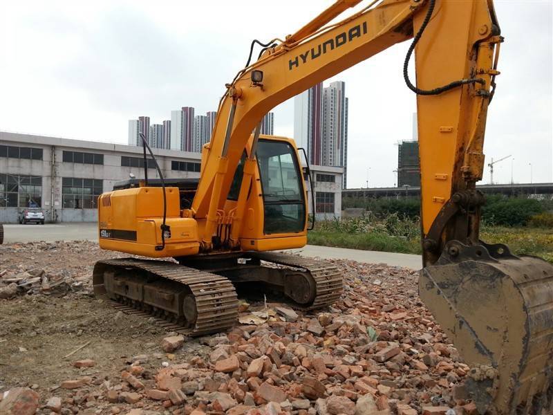 现代110 150原装二手挖掘机市场商丘中小型钩机价格个人直销包运