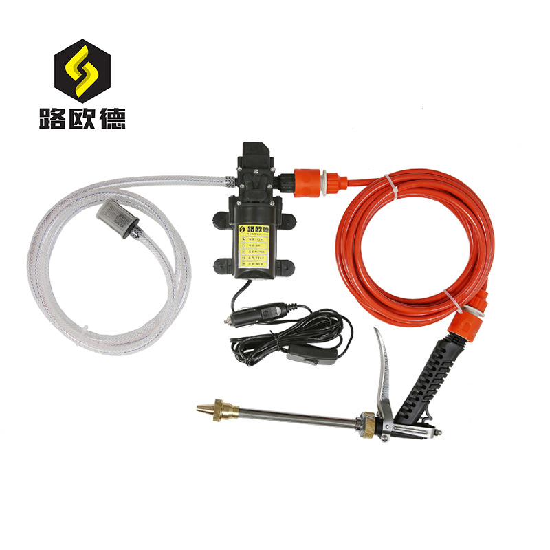 路歐德12V便攜智能電動洗車機洗車器高壓洗車水槍廠家直銷