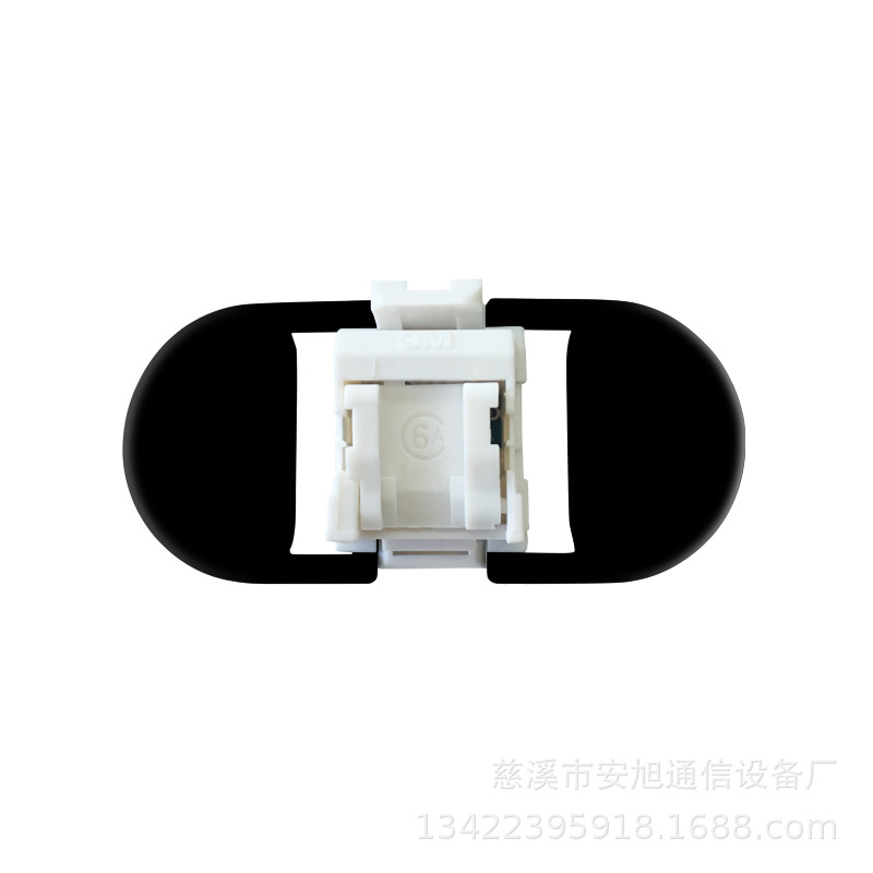 新款六类3M款式网络电脑模块 CAT6A信息网线模块6A非屏蔽模块