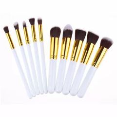 10支眼部化妝刷套裝眼影眼線唇部多功能美妝工具便攜