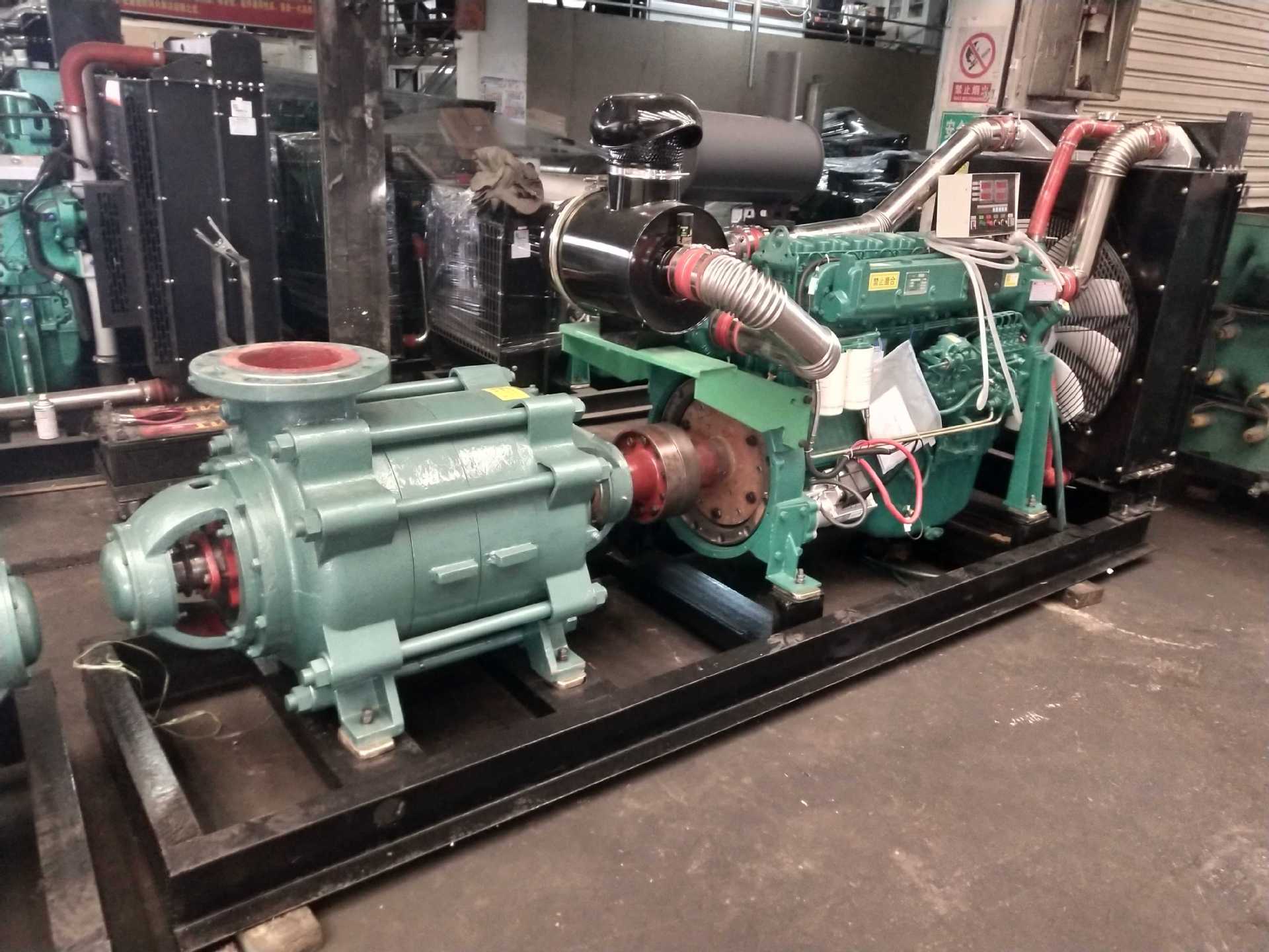 云南昆明云内云柴动力柴油机配185KW昆明水泵机组360立方