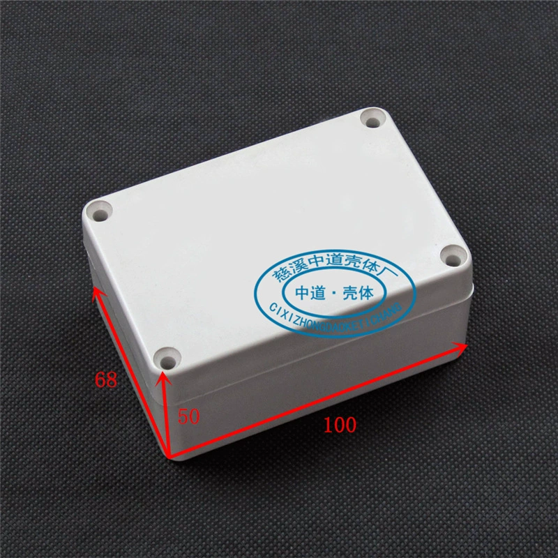 Пластиковая Водонепроницаемая коробка Пластиковая распределительная коробка Наружная Водонепроницаемая коробка приборная коробка распределительная коробка 100*68*50