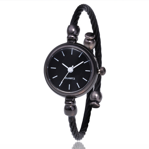 CHIC-style decorative watch for women, student bracelet-style open, fresh and simple, versatile Korean version, minimalist retro literary watch